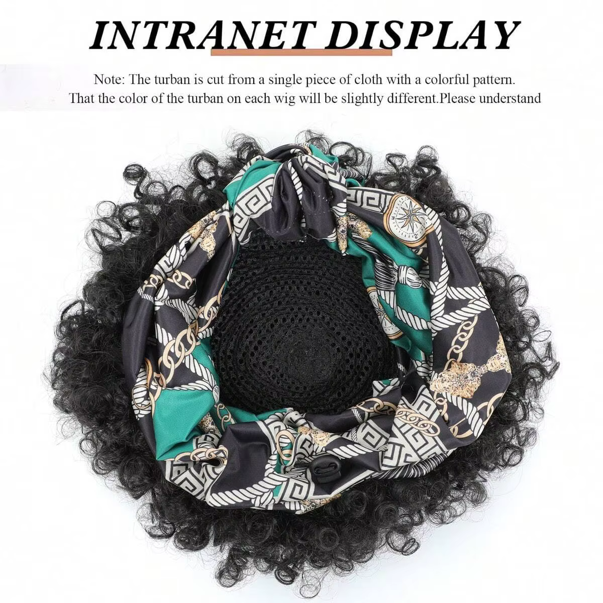 Perruques bandeau noires pour femmes