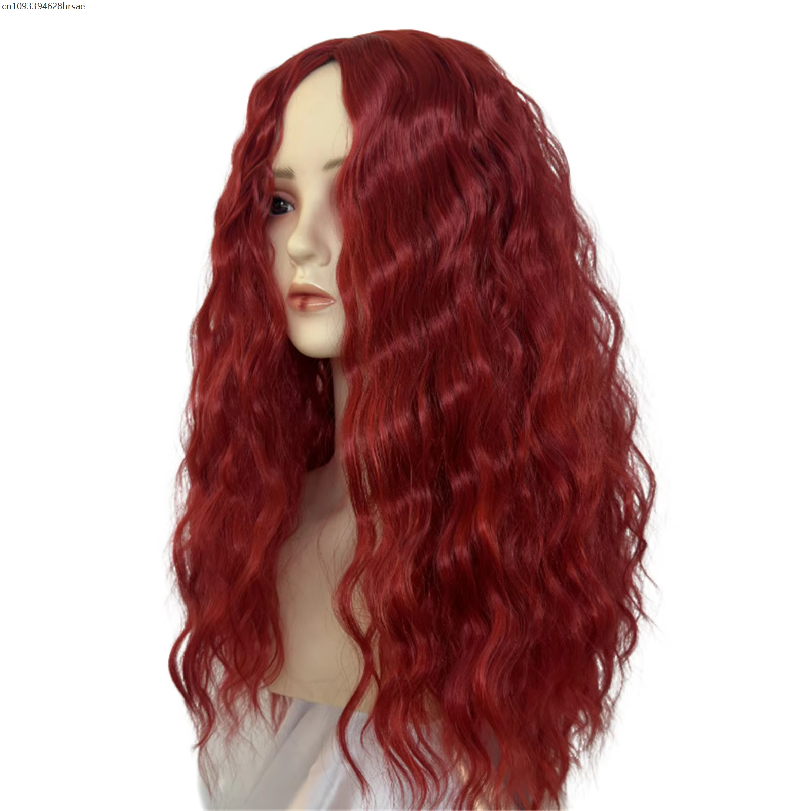 Perruques de Cosplay rouges d'halloween pour enfants et adultes