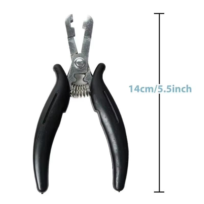 Pince à kératine pour extensions de cheveux