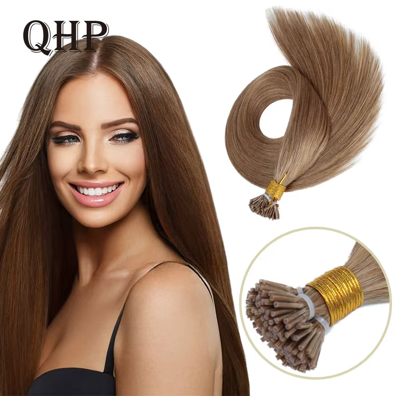 I Tip Extensions de cheveux droites