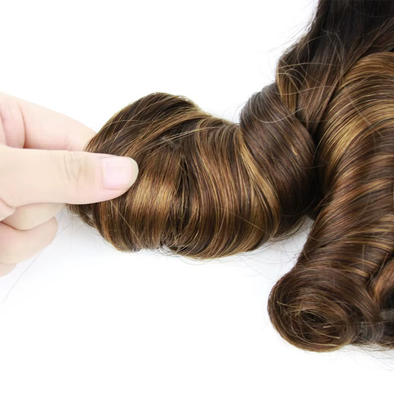 Rideau de cheveux bouclés africains Premium printemps