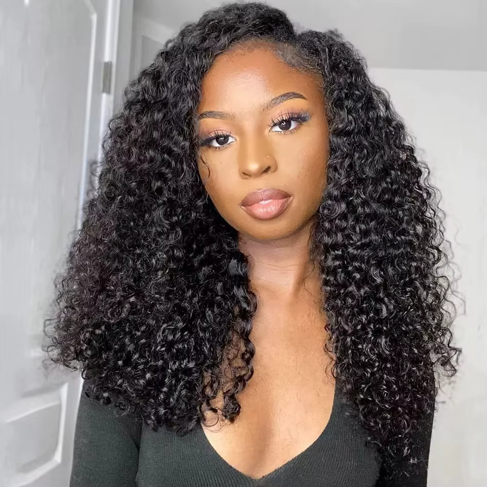 Perruques Afro Kinky Curly Lace Frmetals