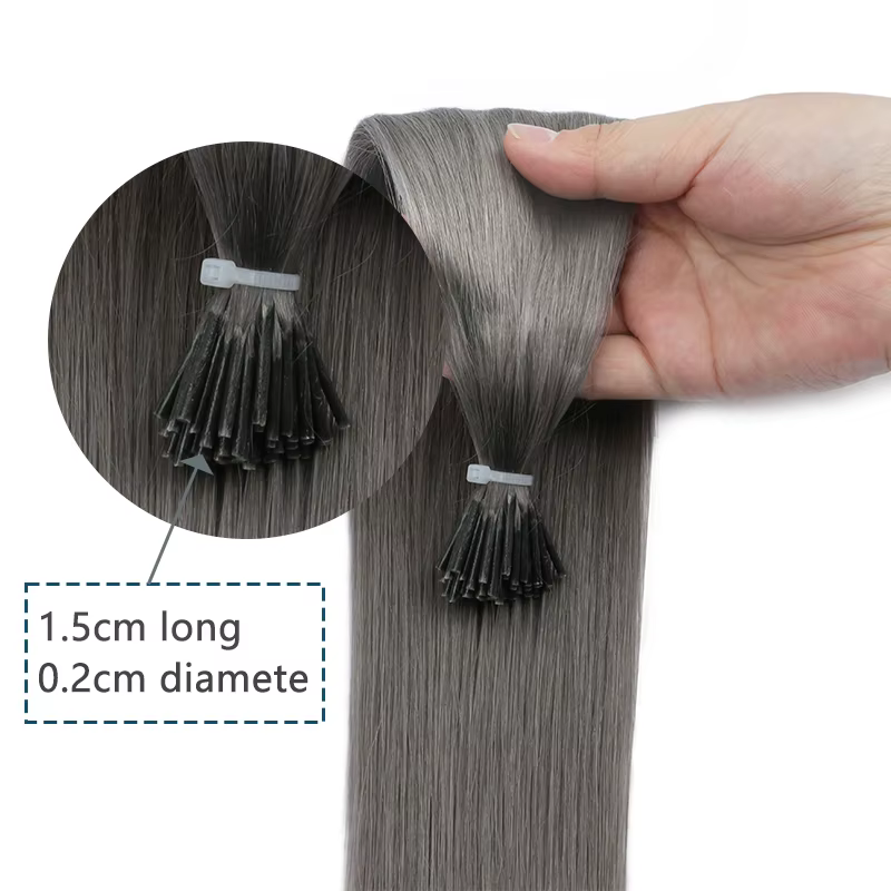 Extensions de cheveux à la kératine I-Tip