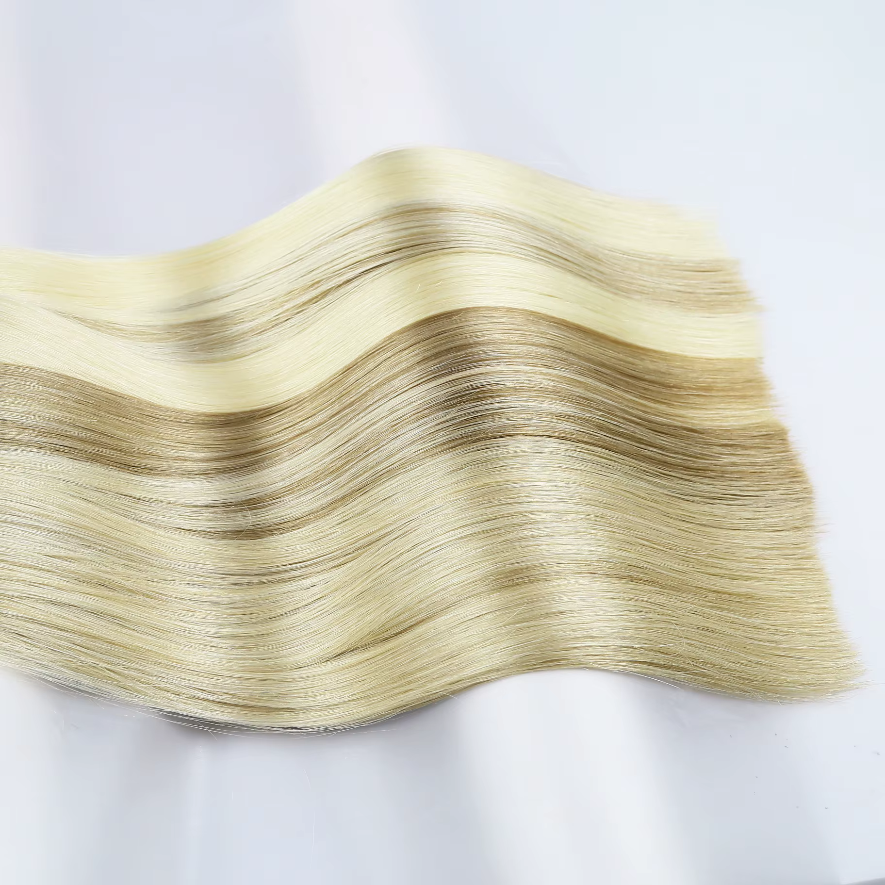 Extensions de cheveux à pointe plate