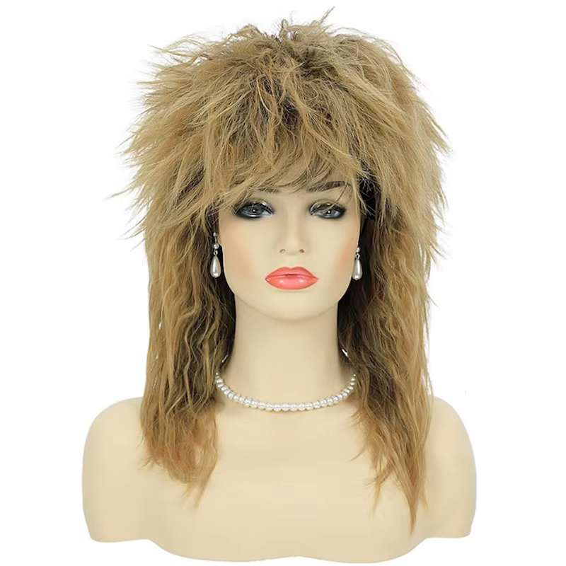 HAIRChain-Perruque blonde à gros cheveux pour femme