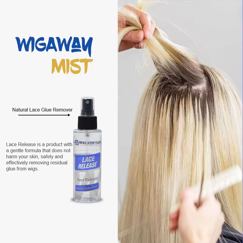 Spray dissolvant de colle pour extensions de cheveux