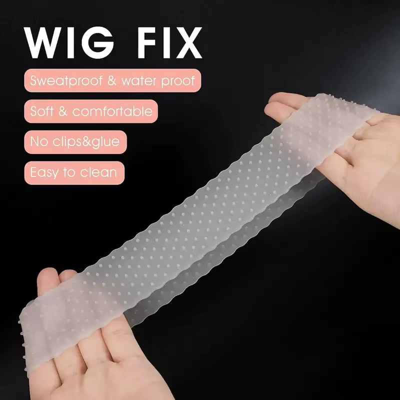 Bande de perruque en silicone