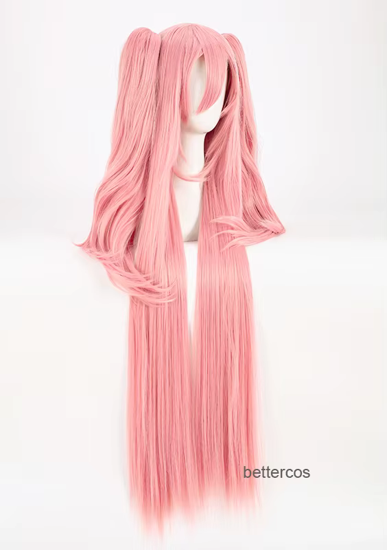 Owari no Seraph Of The End Krul Tepes Cosplay perruques 100CM longue pince droite queue de cheval résistant à la