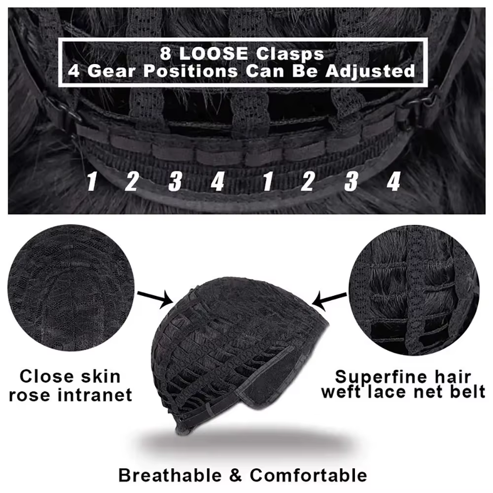 Cheveux bouclés naturels courts pour jeunes hommes