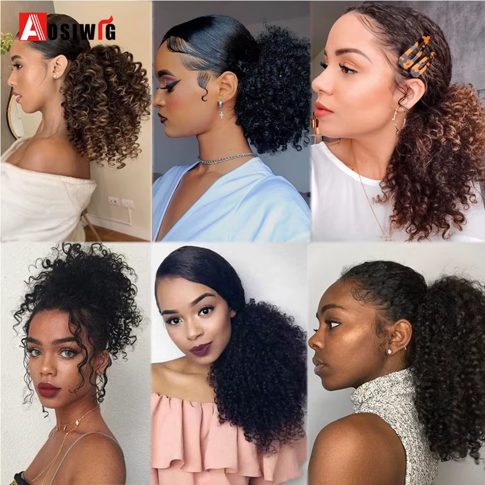 Extensions capillaires synthétiques pour femmes