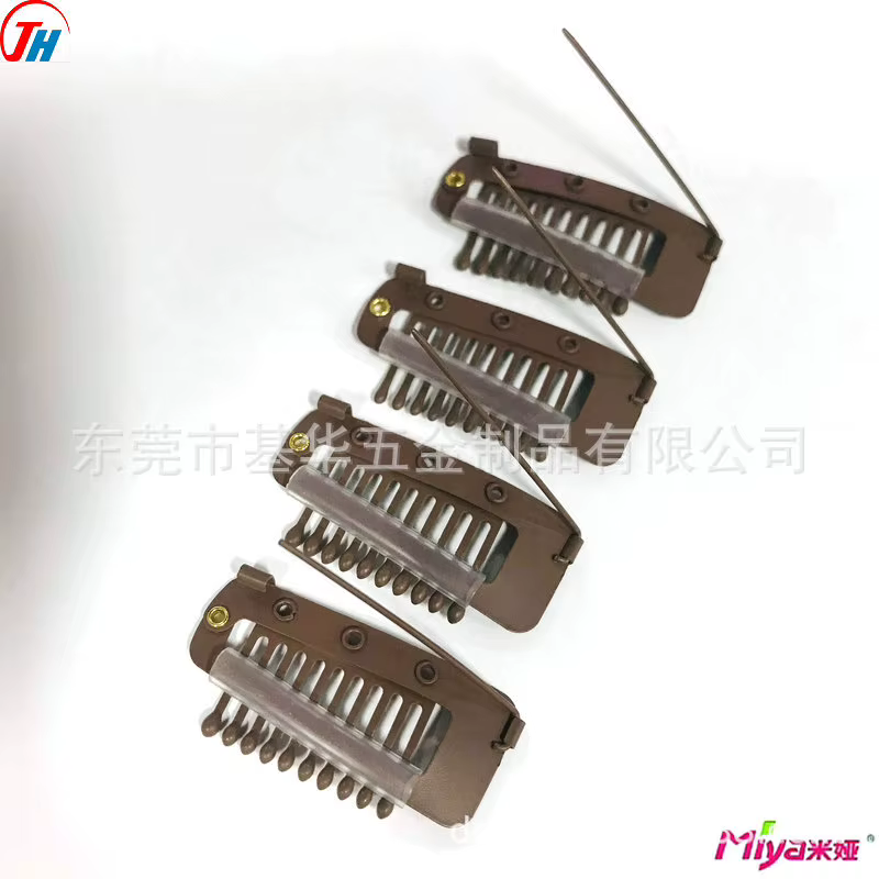 10 pièces/20 pièces/50 pièces pince dans l'extension de cheveux perruque Clips