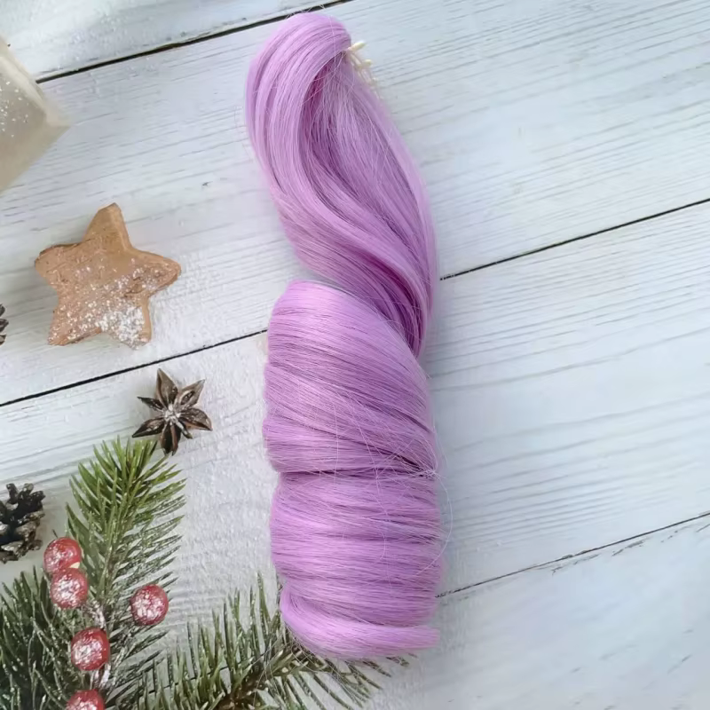 Extensions de cheveux synthétiques de 20 cm