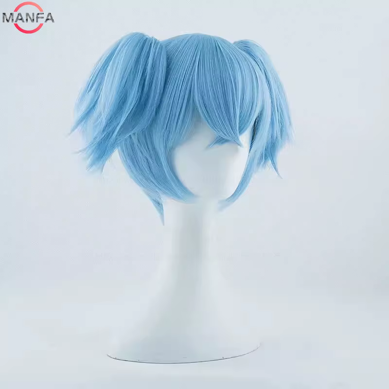 Anime Shiota Nagisa perruque Sally visage pince queue de cheval résistant à la chaleur cheveux synthétiques Cosplay