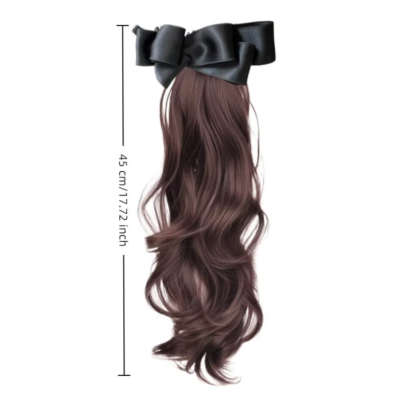 Extensions de cheveux synthétiques à pince