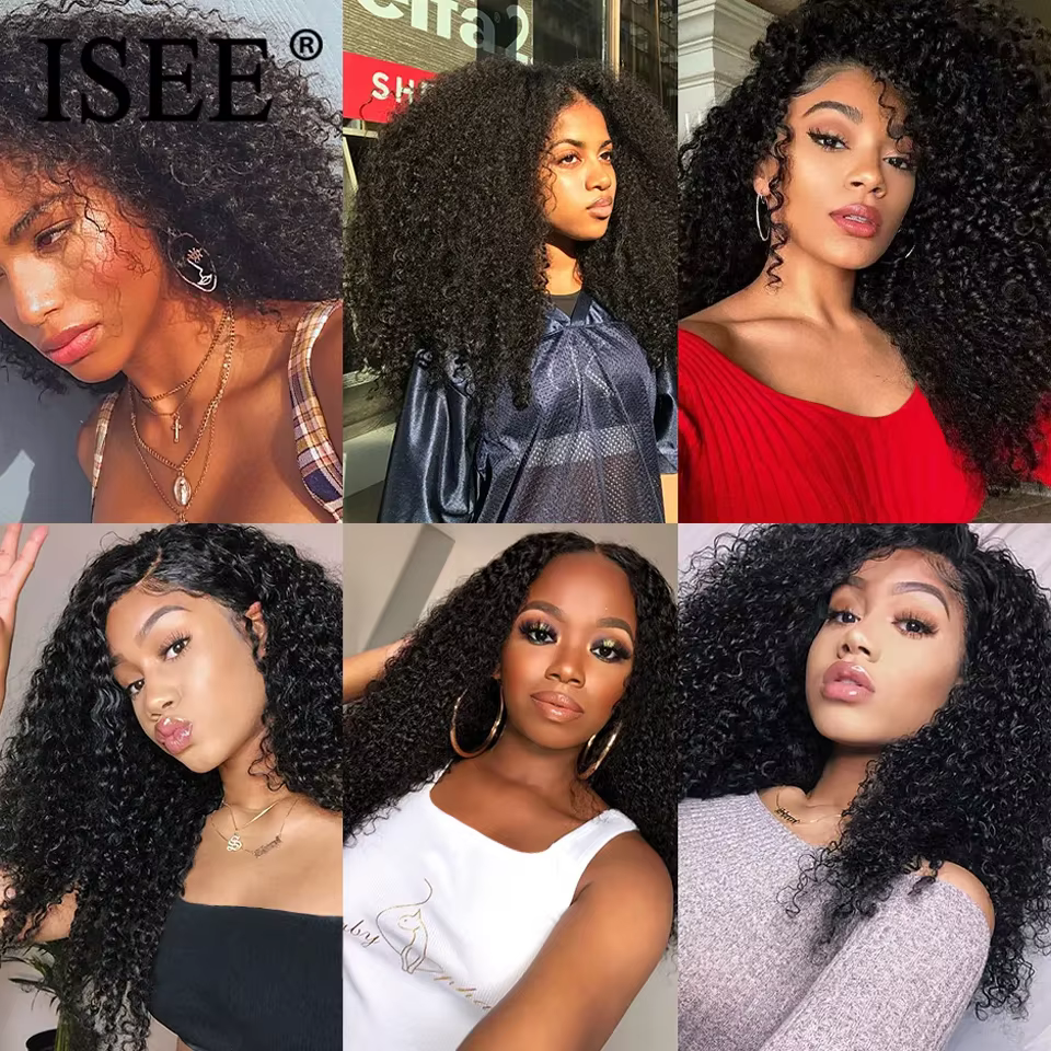Extension de cheveux mongoliens 100% naturels-ISEE HAIR
