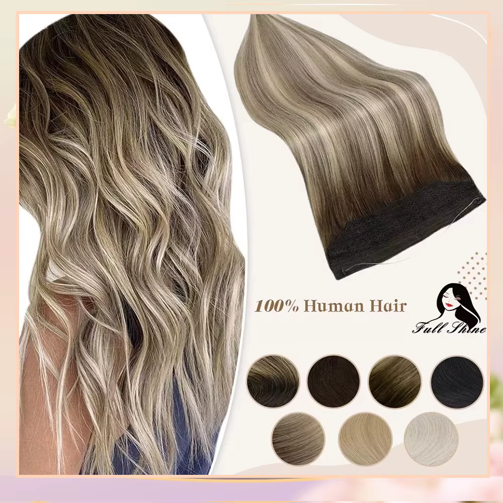 Extensions capillaires Full Shine Fish Line pour femmes