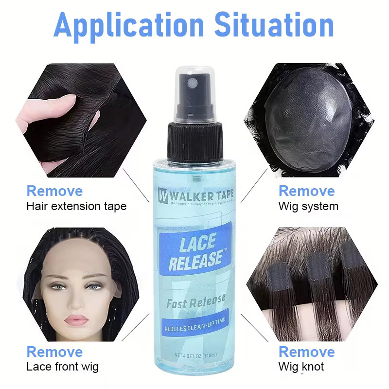 Spray dissolvant de colle pour extensions de cheveux