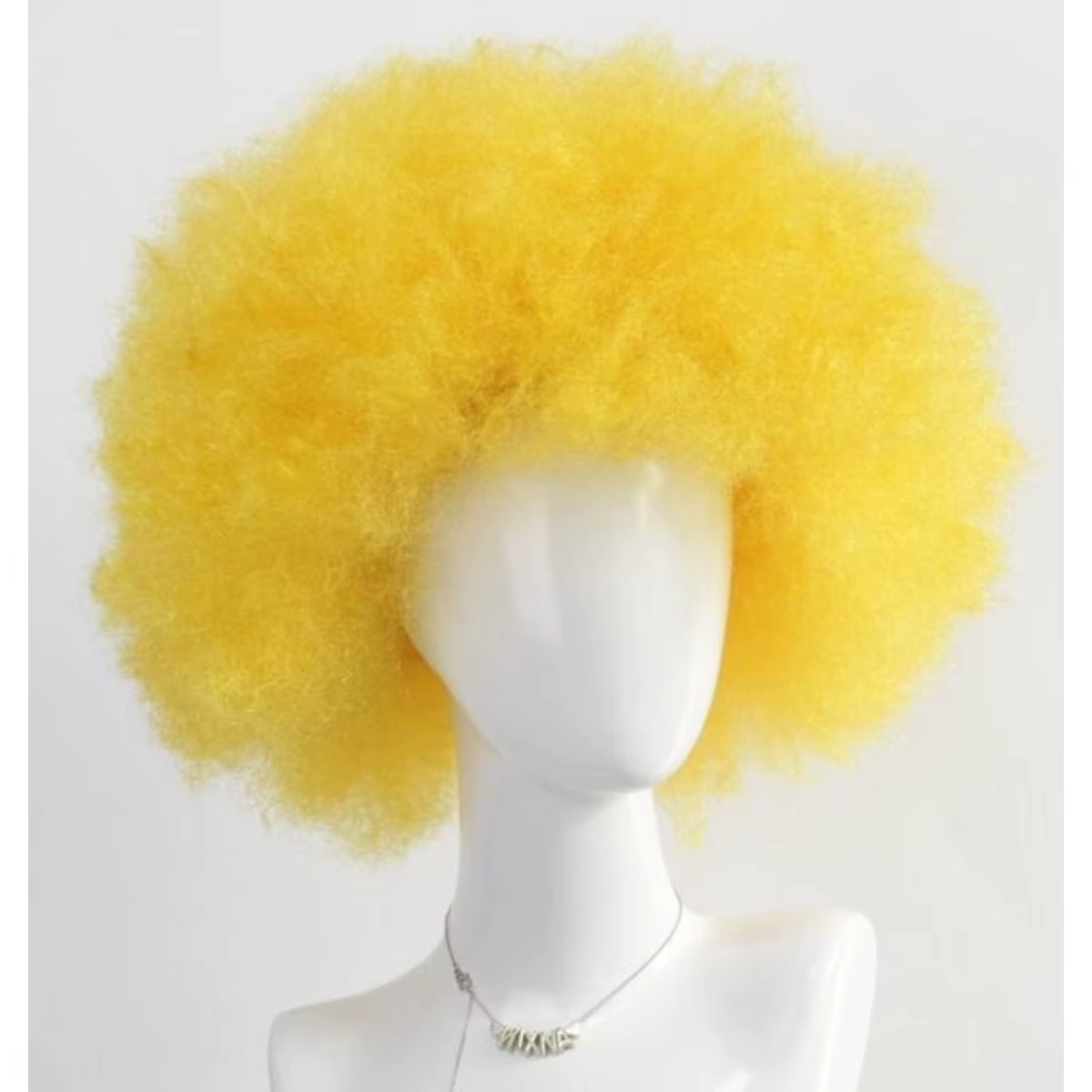 Perruques synthétiques Afro bouclées des années 70 pour femmes noires