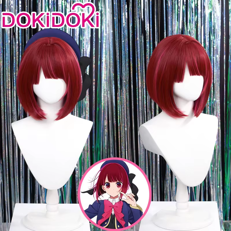 EN STOCK Perruque de cosplay Kurokawa Akane Memu Arima Kana Hoshino Akuamarin Kamiki Anime Oshi no Ko