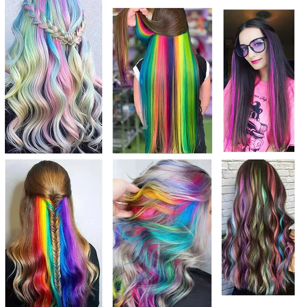 LANSA Extensions de cheveux synthétiques avec Clips