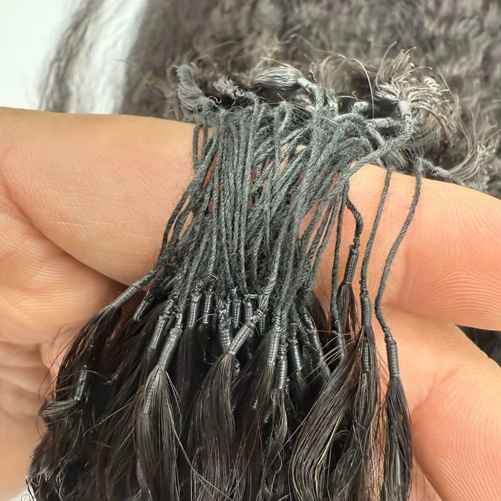 Extensions de cheveux humains bruts 100% naturels
