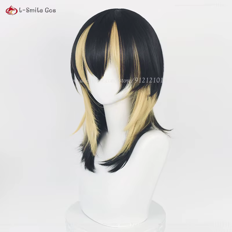 Perruque de Cosplay synthétique Rindou Haitani Ran Haitani