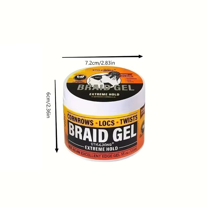 Gel de tresse à tenue extrême - Cire coiffante pour mèches