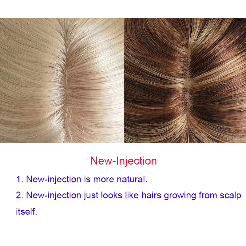 Vente chaude chine perruque Base en soie indien réel Remy Extensions de cheveux humains Topper