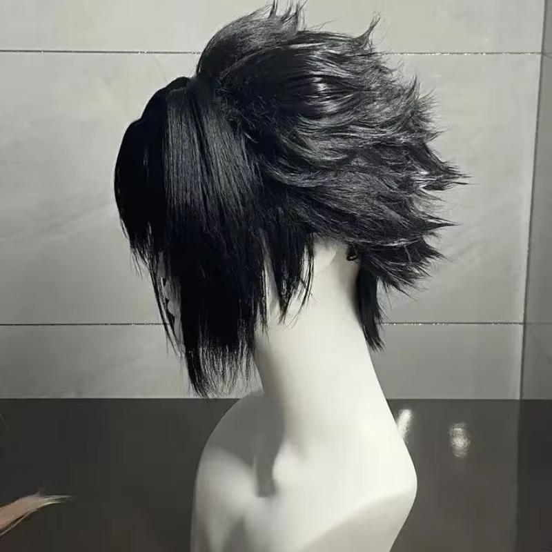 Perruque de Cosplay Sasuke HOKAGE NINJA