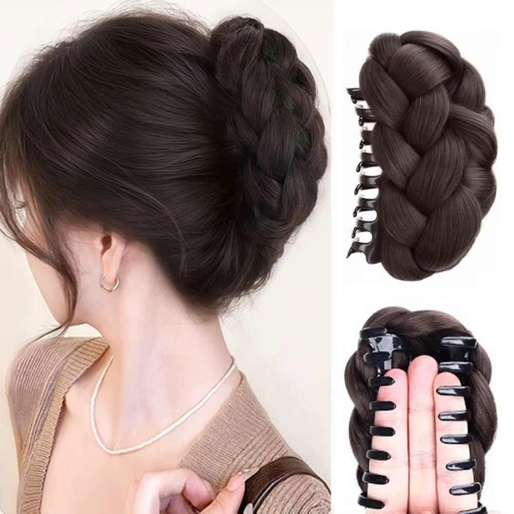 Chignon synthétique tendance avec pince à cheveux