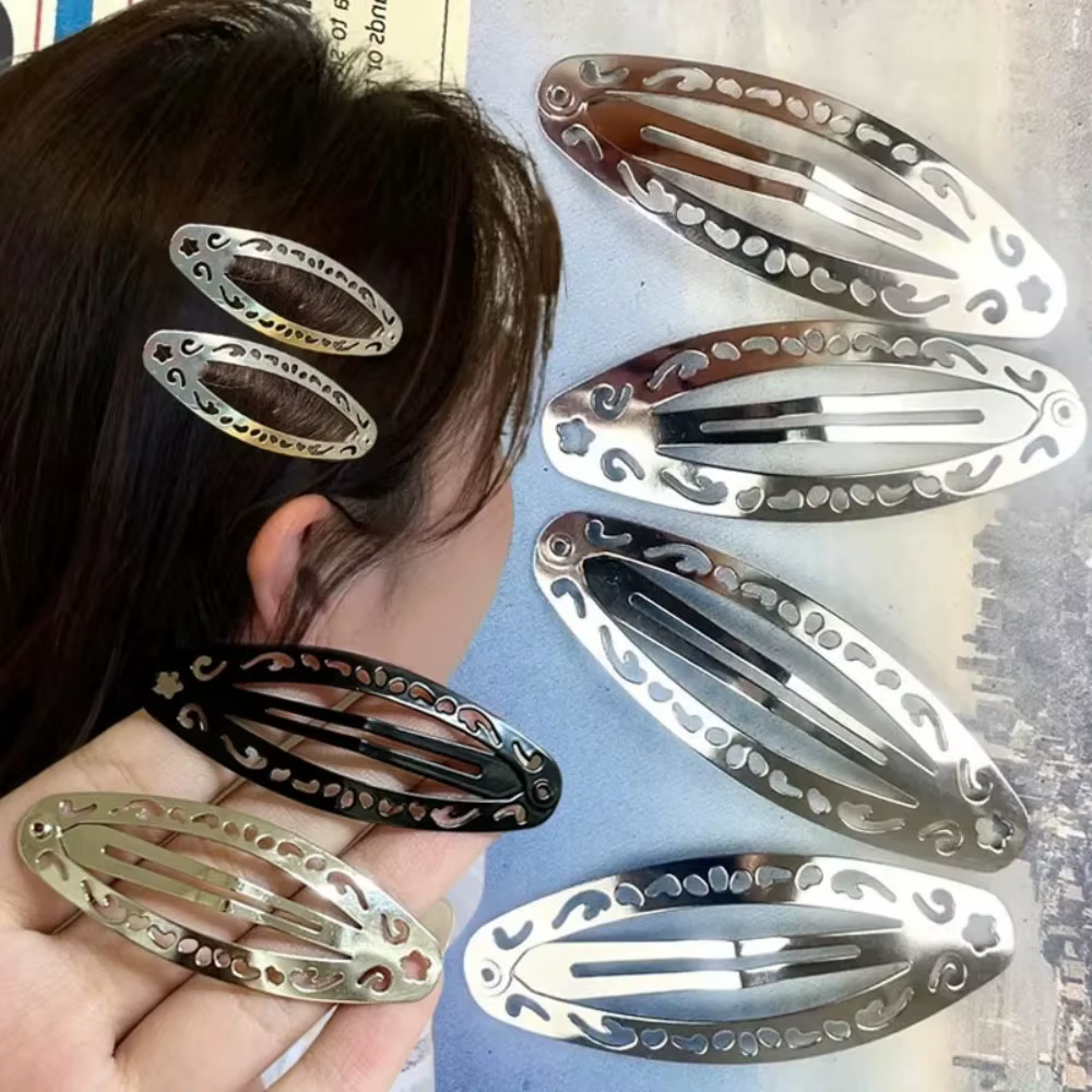 Pince à cheveux tendance à motif ajouré
