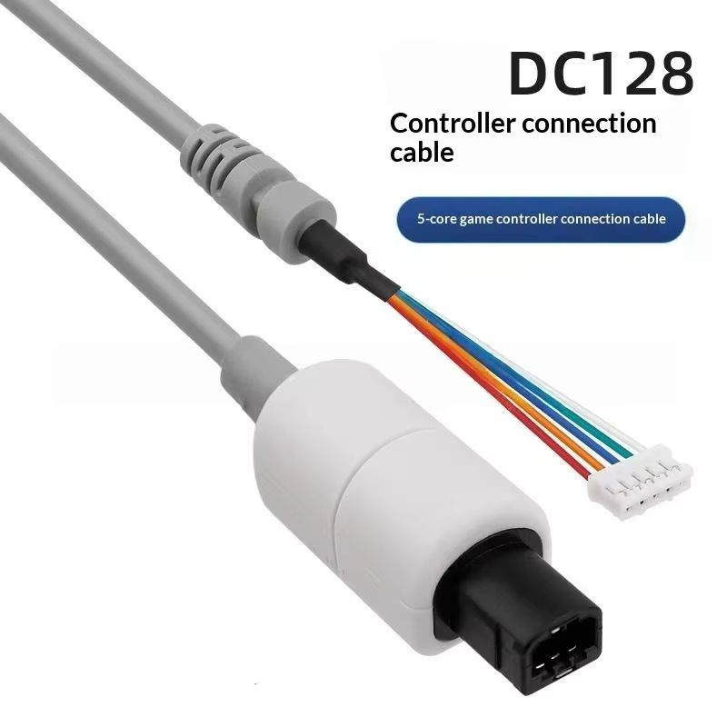 Câble d'extension pour manette de jeu SEGA Dreamcast DC128, fil de connexion pour contrôleur de console de jeu, câble de remplacement pour Joystick