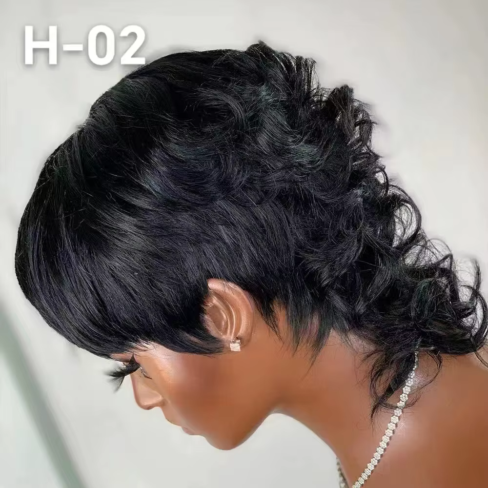 Perruque de cheveux humains 1B