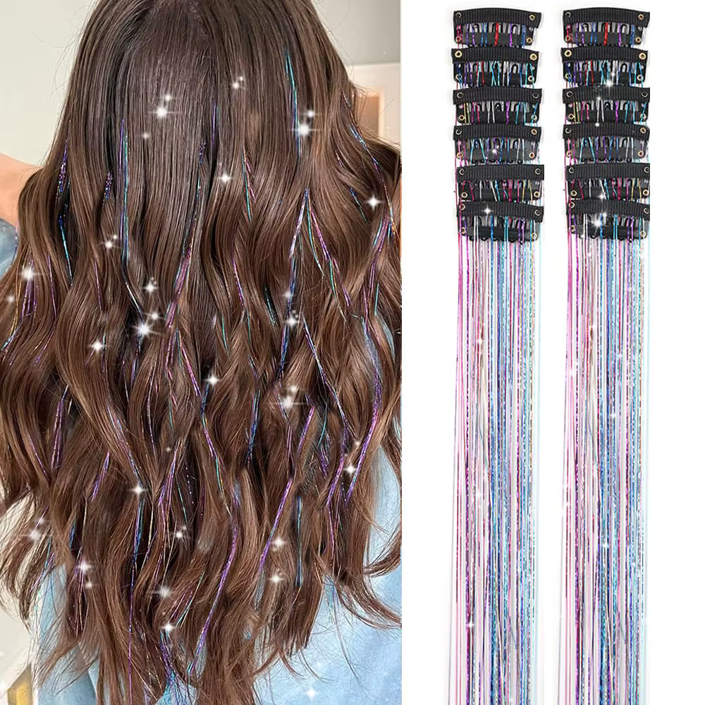 Paquet de 12 guirlandes à cheveux