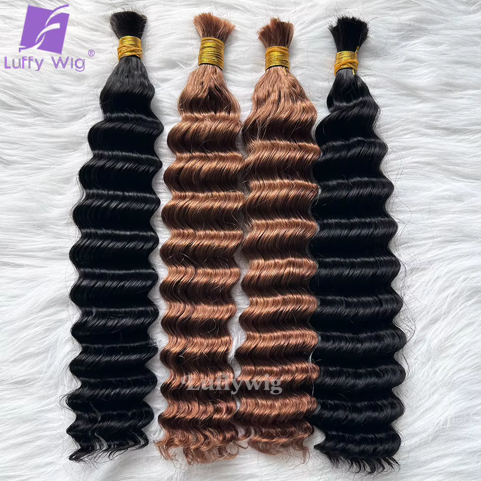 Cheveux humains en vrac pour tressage