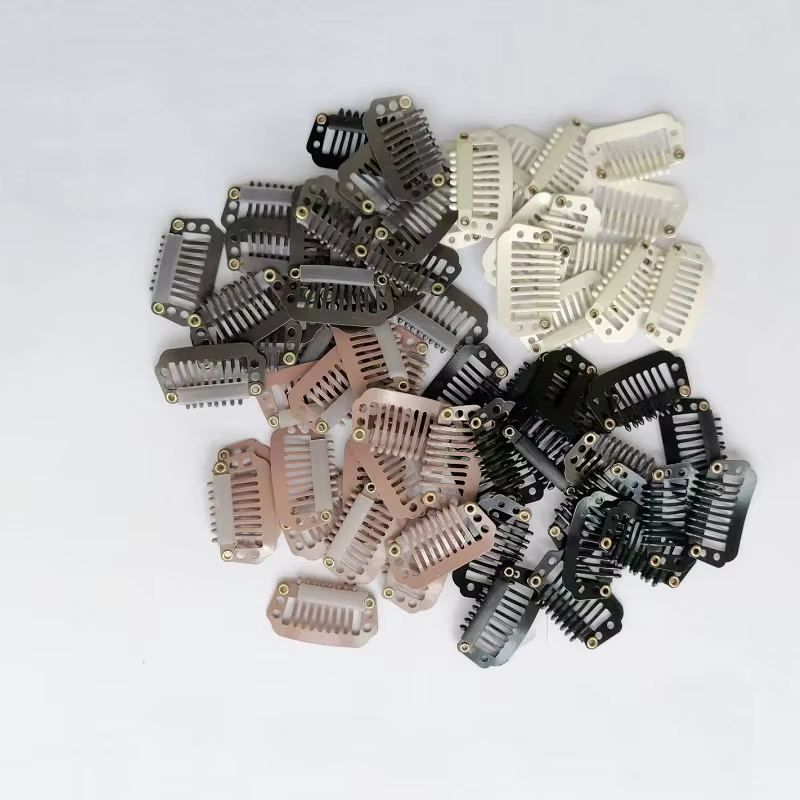 20 pièces pince dans l'extension de cheveux perruque Clips