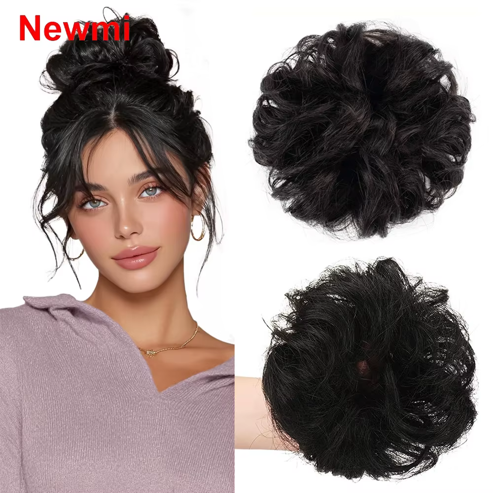 100% cheveux humains Chignon queue de cheval Extensions