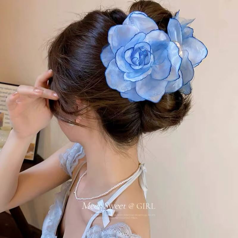 2025 Pince à cheveux à fleurs pour femmes