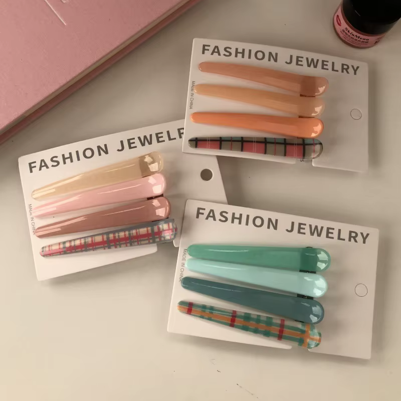 Pinces à cheveux couleur bonbon
