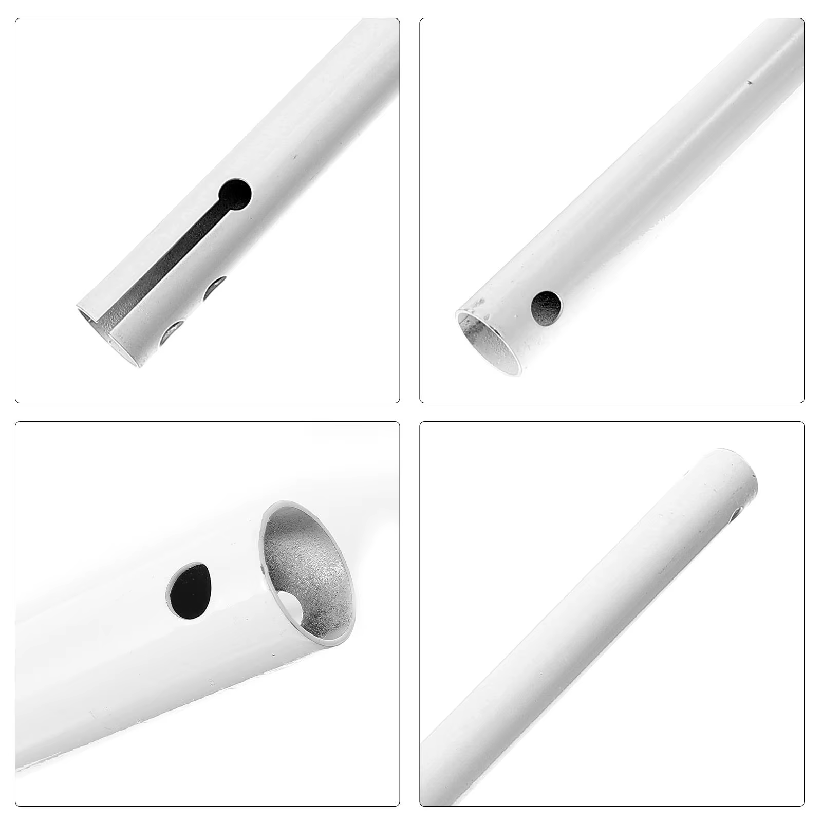 50Cm Double trou épaissi fer universel ventilateur de plafond tige de ventilateur d'extension Compatible diverses marques chaînes ventilateur de plafond