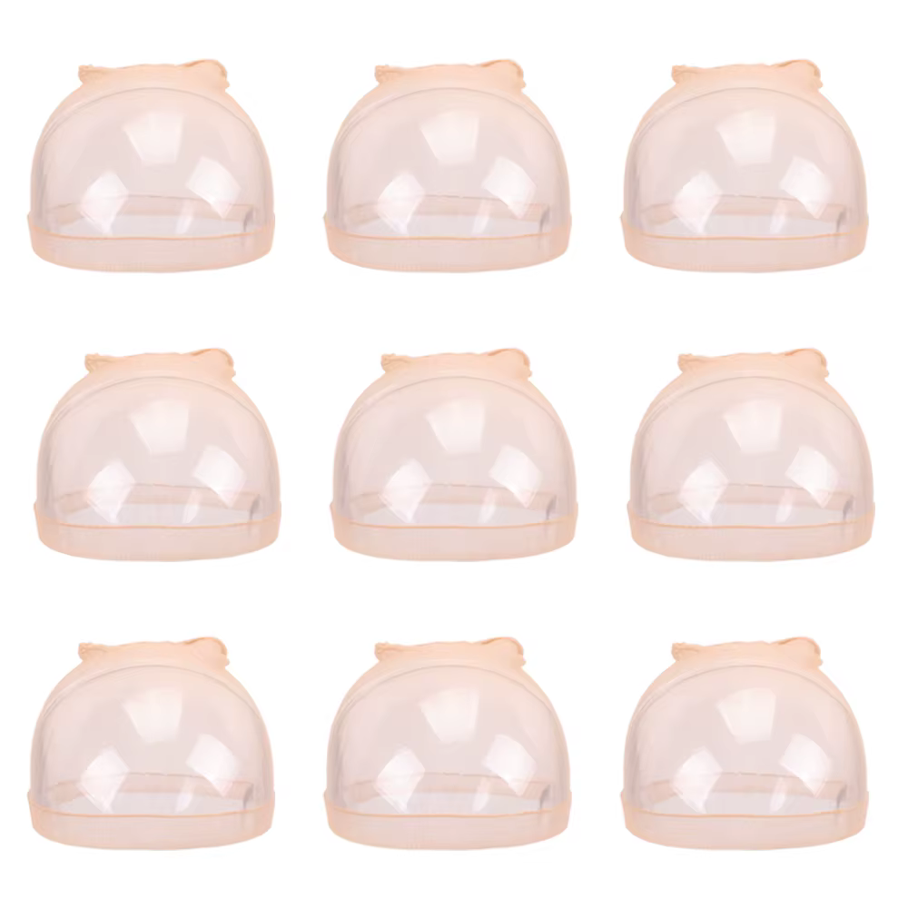 Plussign 2 pièces filet à cheveux Invisible HD bonnets de perruque pour perruques avant de dentelle