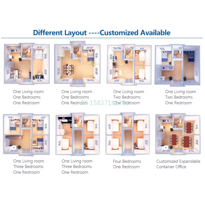 Maison de conteneur extensible pliante, petite maison préfabriquée, conteneur multifonctionnel pliable pour l'italie