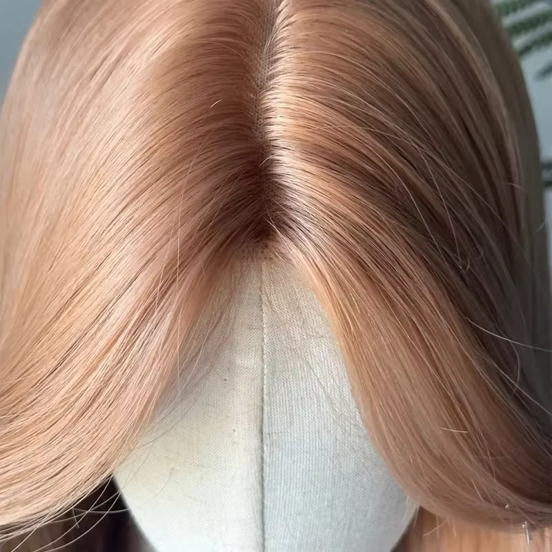 Perruque Lace Front Wig synthétique Blonde Champagne