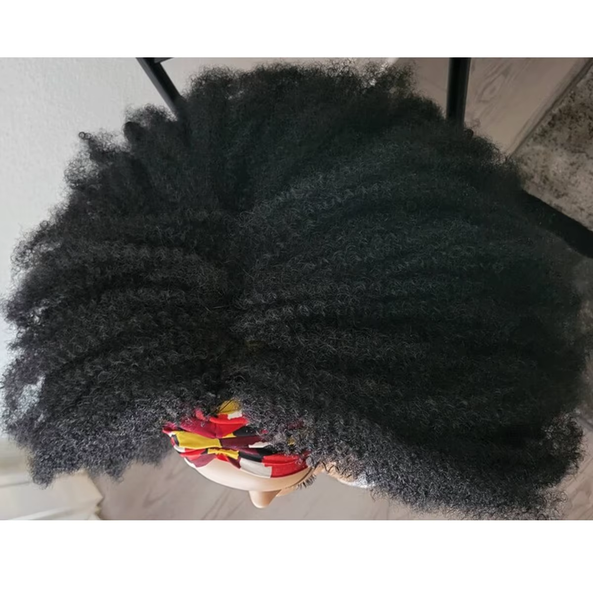 Perruque Afro Kinky Jumbo en dentelle HD