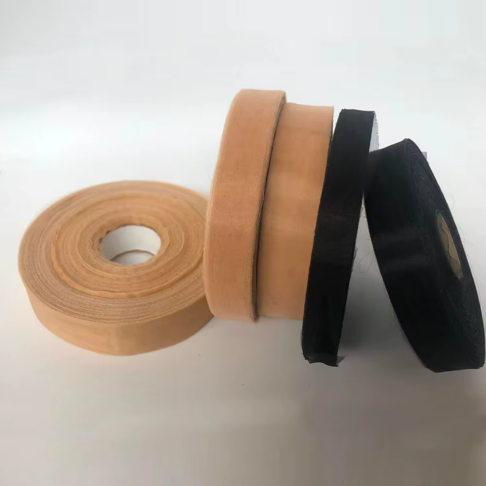 Bande de gaze PU pour la fabrication de rubans pour extensions de cheveux