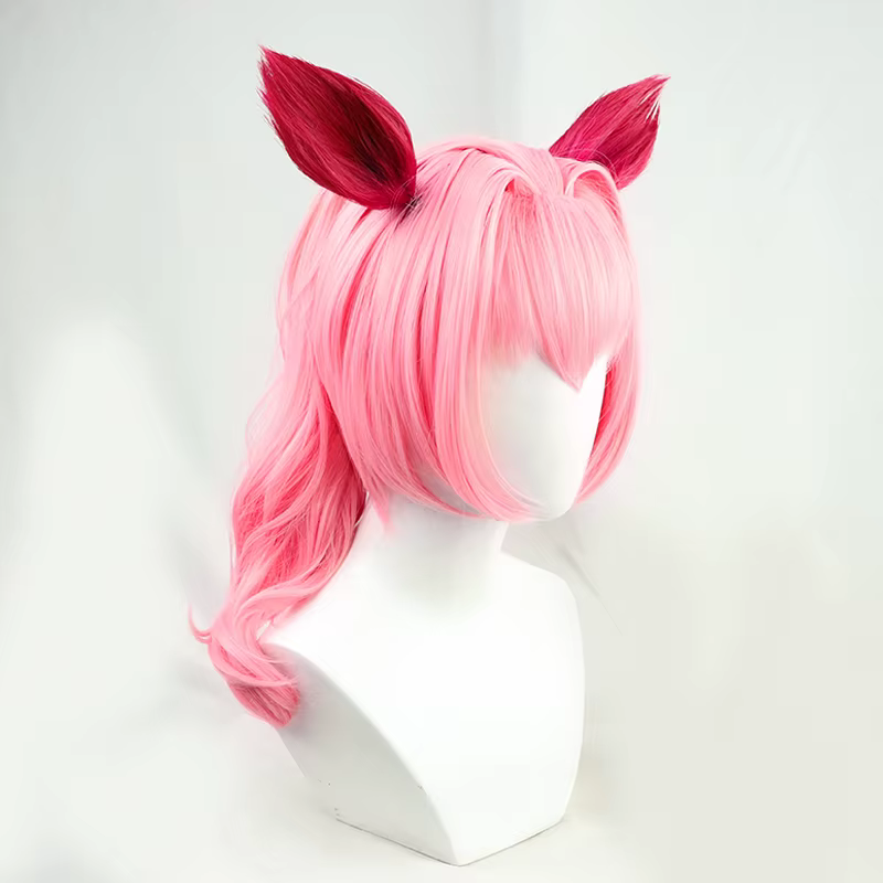 Perruque de Cosplay Anime Umamusume Pretty Derby Haru Urara