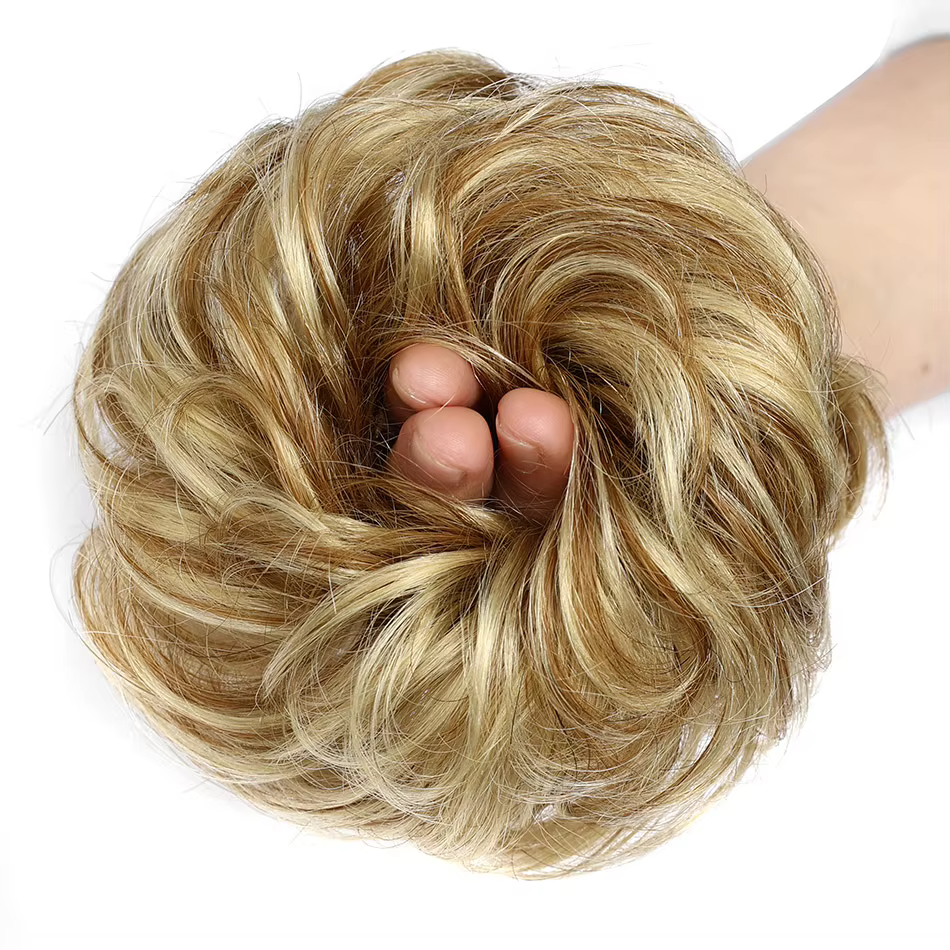 Chignons de cheveux humains Extensions queue de cheval postiche