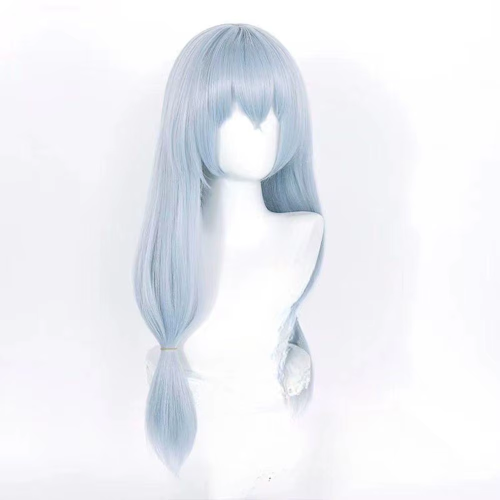 Perruque Anime Mahito bleue