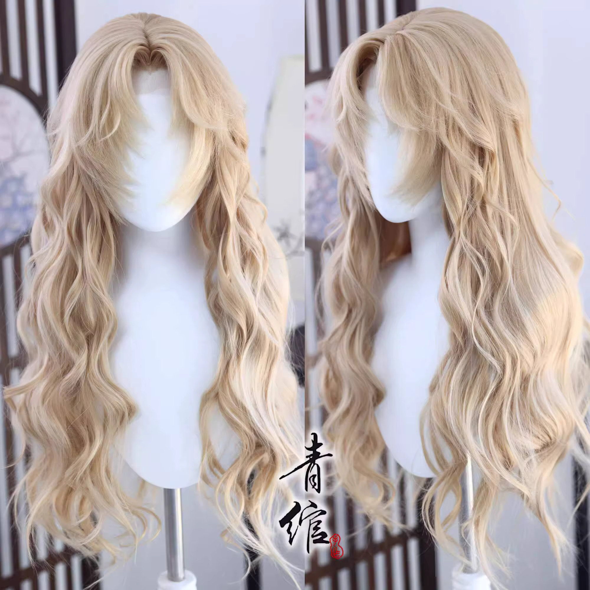 Vermouth Berumotto style perruque Cosplay Kudou Shinichi Mouri Ran femmes cheveux longs bouclés personnalisé