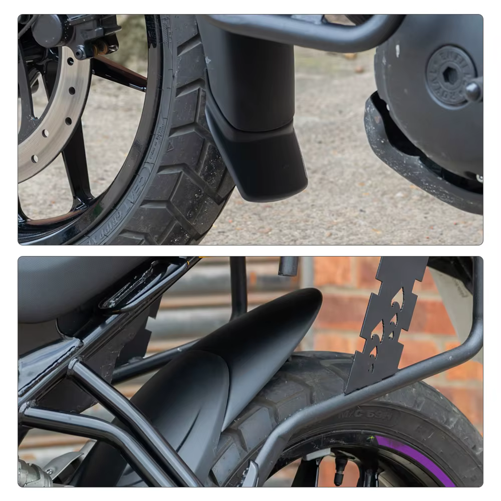 2025 Guerrilla 450 Moto Garde Boue Extension Couverture Avant/Arrière Roue Fender Extender Splash Guard Pour Guerrilla450 2024 +